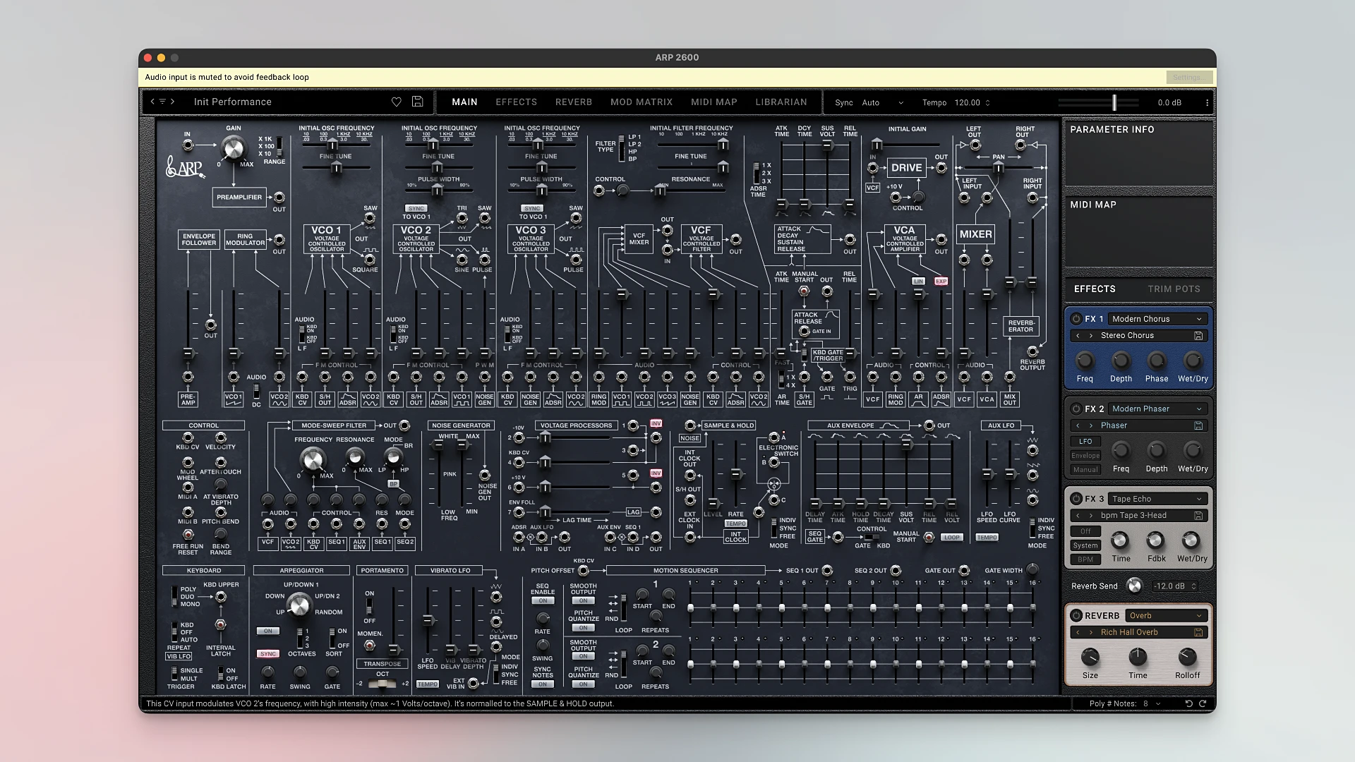 KORG Software ARP 2600 screenshot 1